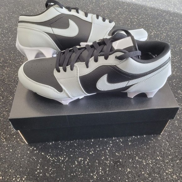 Jordan Other - Nike Air Jordan 1 Low TD Shadow 2.0 Grey Football Cleat Size 12 FJ6245-002
